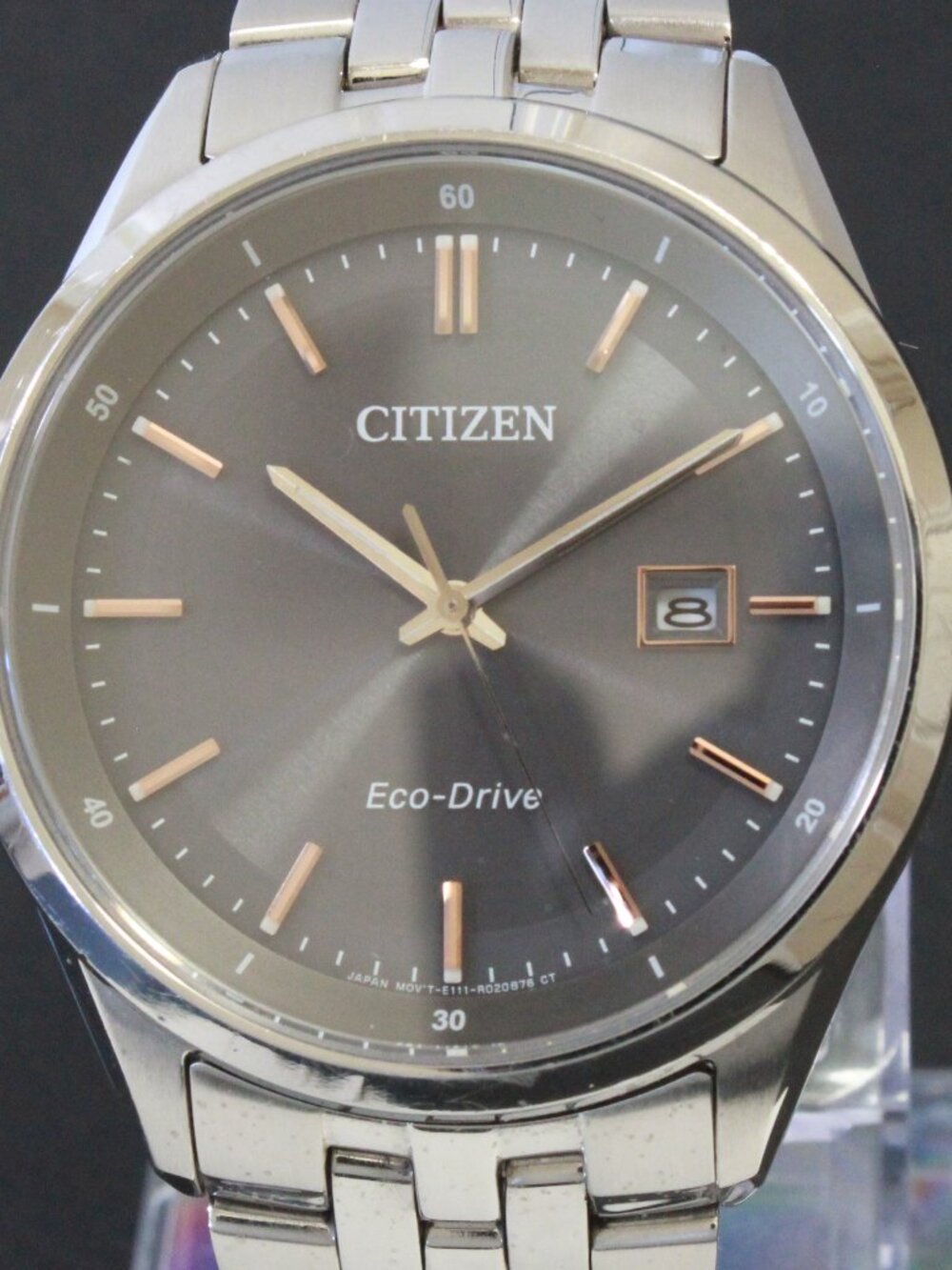 Citizen Contemporary Dress Men's Watch 41mm Grey Dial On Stainless Steel - Picture 6 of 16